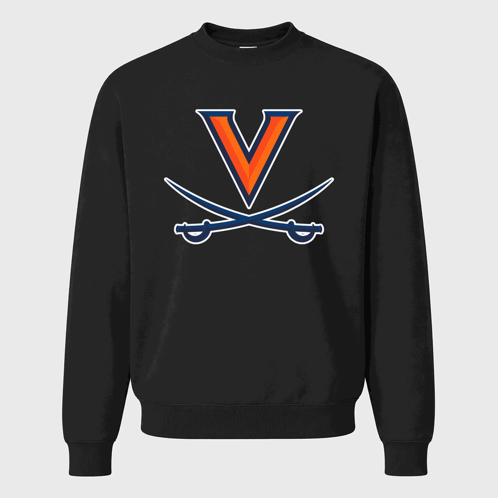Men's Virginia Cavaliers Crewneck Sweatshirt - Black