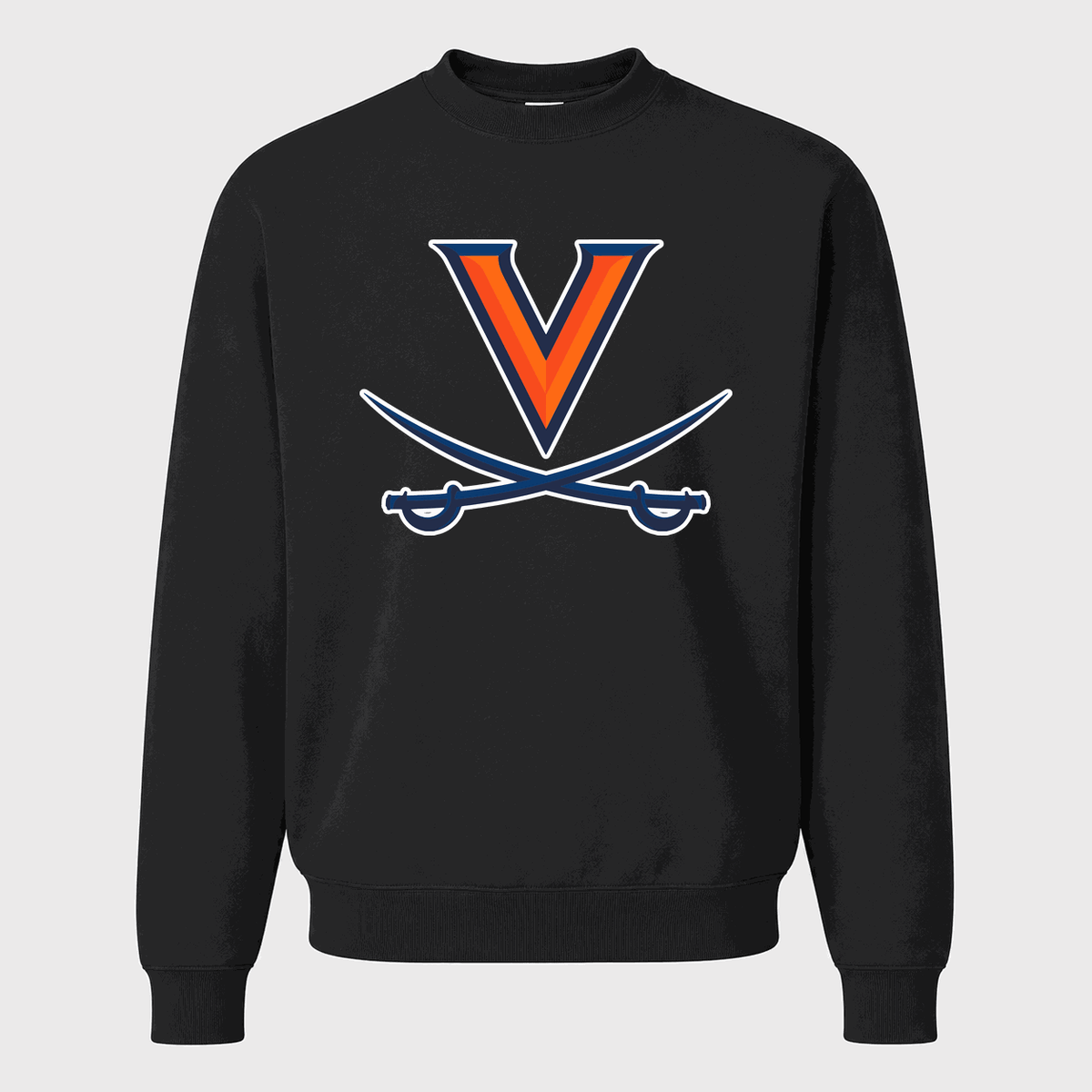 Men's Virginia Cavaliers Crewneck Sweatshirt - Black