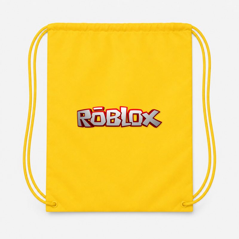 Roblox Drawstring Bag - Yellow