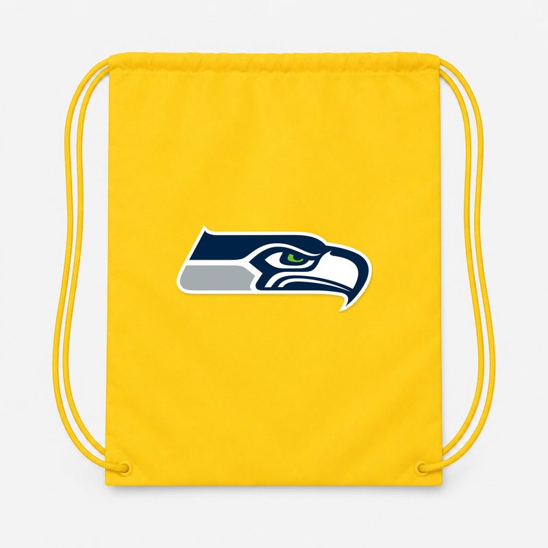 Seattle Seahawks Drawstring Bag - Yellow