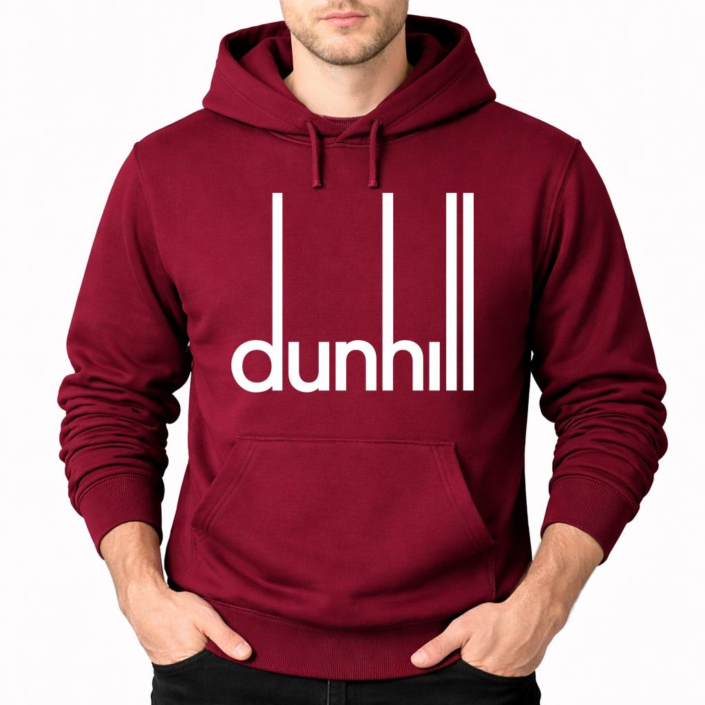 Men's Dunhil Pullover Hoodie - Burgundy