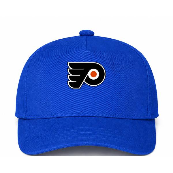 Philadelphia Flyers NHL Logo Blue Dad Baseball Cap Hat