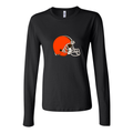Women's Cleveland Browns Long Sleeve T-Shirt - Black