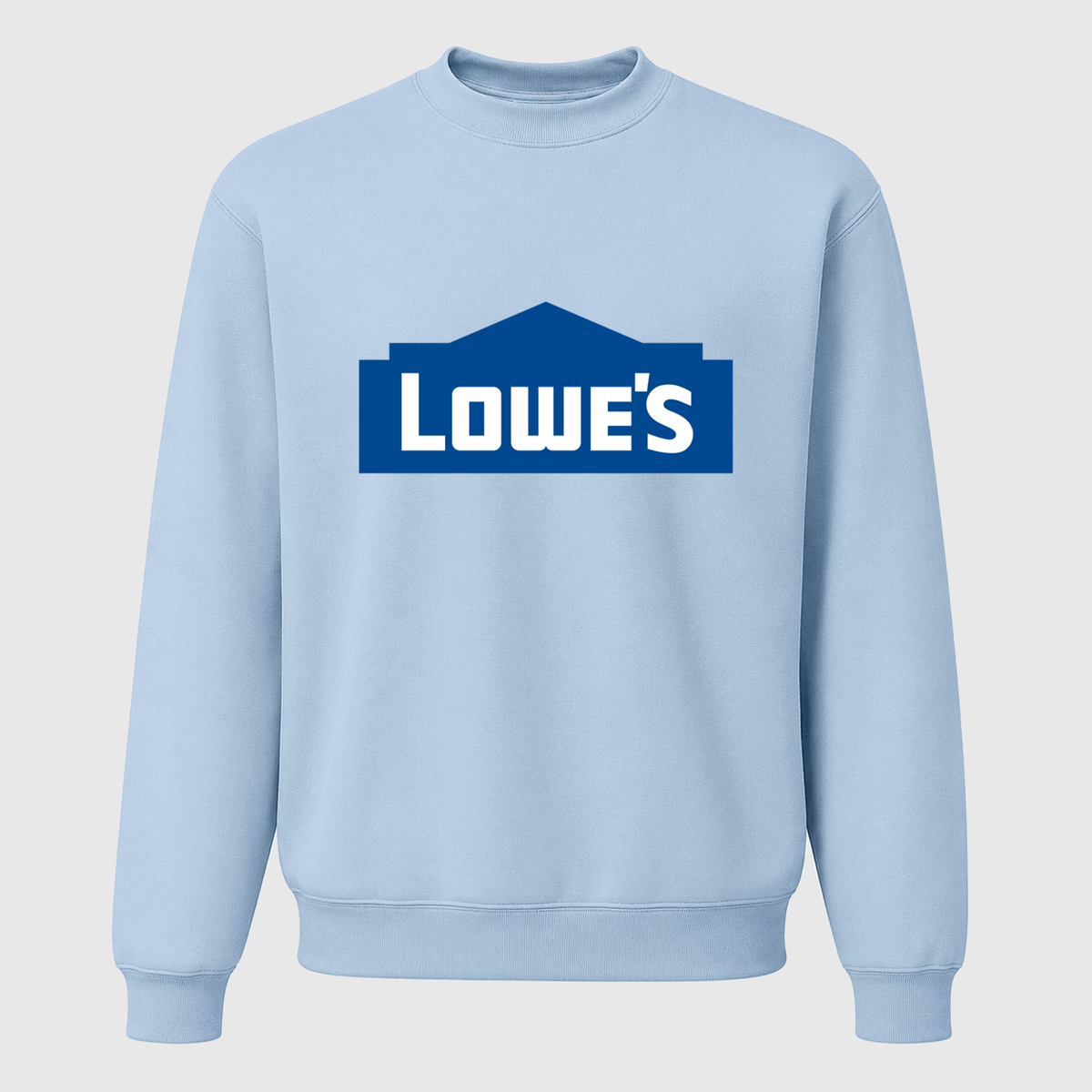 Men's Lowe's Crewneck Sweatshirt - Sky Blue