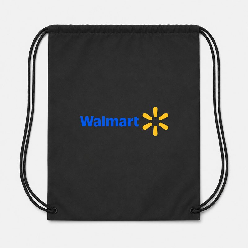 Walmart Drawstring Bag - Black