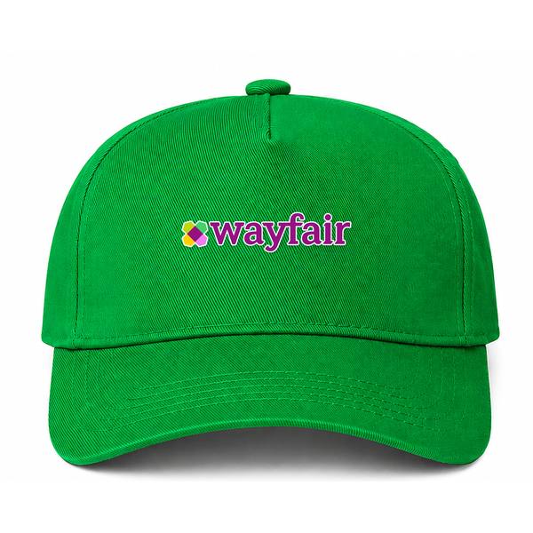 Wayfair Logo Green Dad Baseball Cap Hat