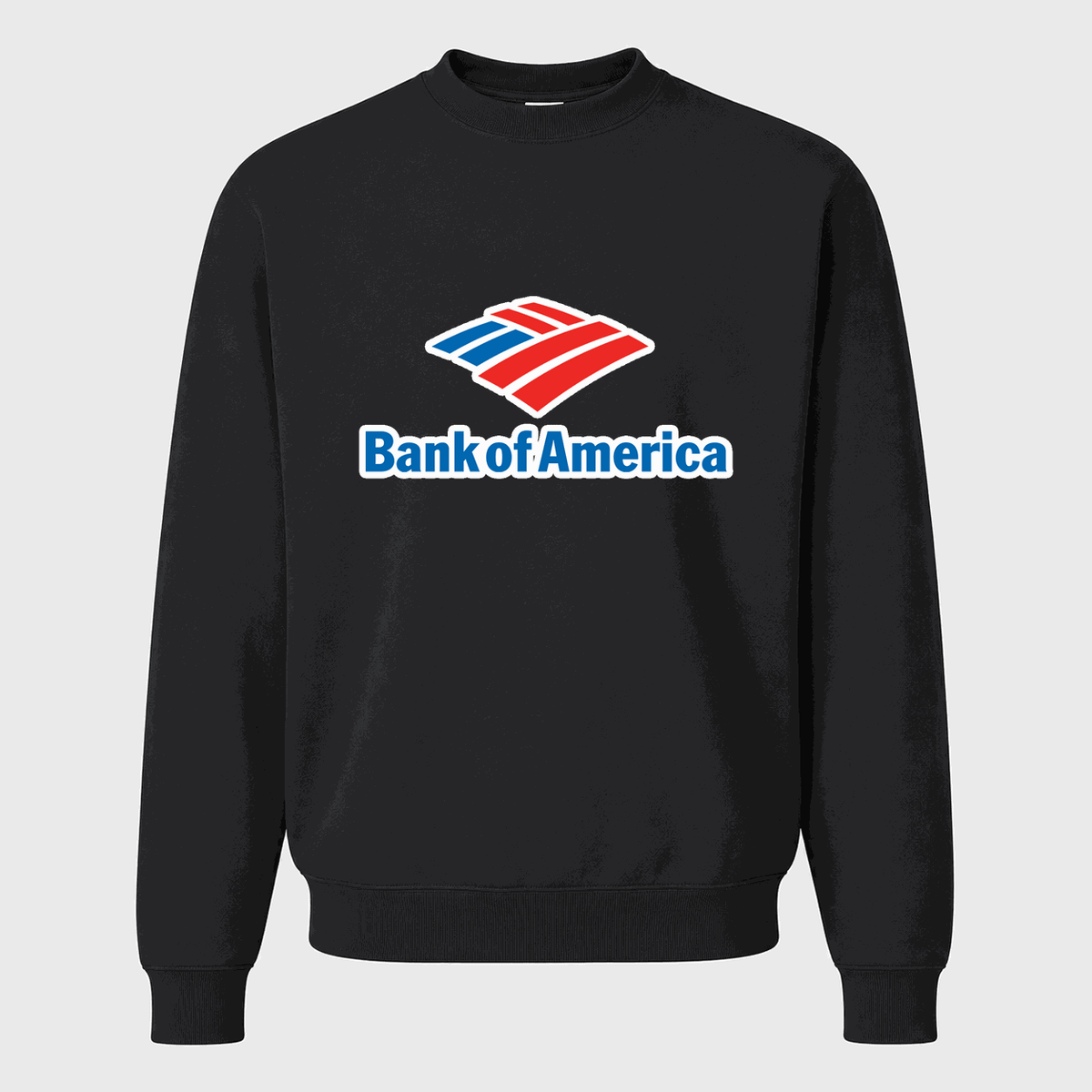 Men's Bank of America Crewneck Sweatshirt - Black