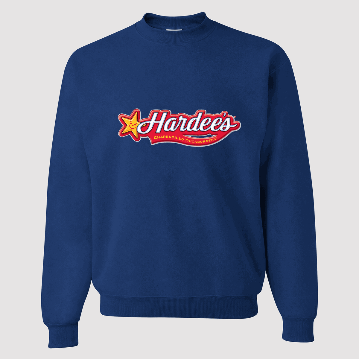 Men's Hardee's Crewneck Sweatshirt - Blue