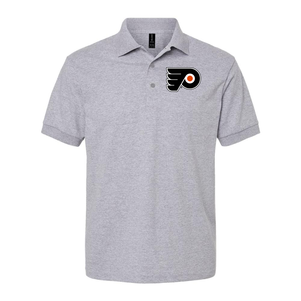 Men's Philadelphia Flyers Dry Blend Polo - Gray