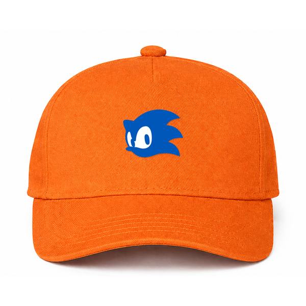 Sonic Logo Orange Dad Baseball Cap Hat