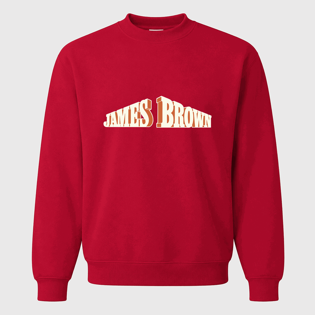 Men's James Brown Crewneck Sweatshirt - Red