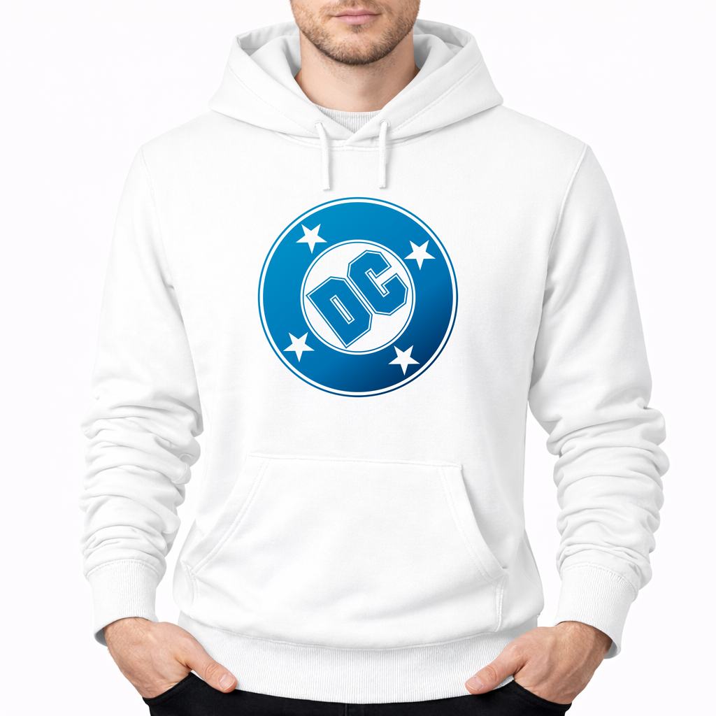 Men's DC Comics Pullover Hoodie - White