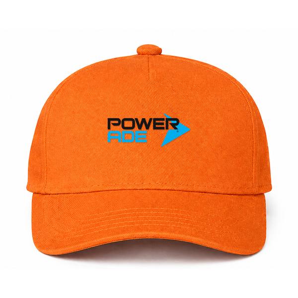 Powerade Logo Orange Dad Baseball Cap Hat