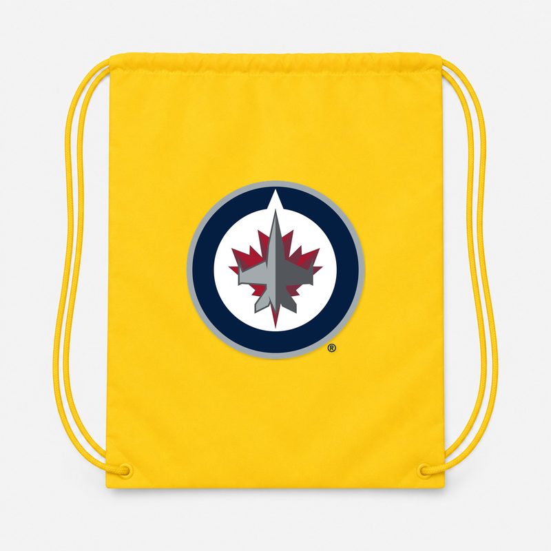 Winnipeg Jets Drawstring Bag - Yellow