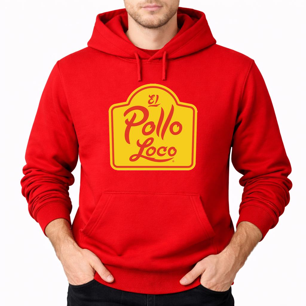 Men's El Pollo Loco Pullover Hoodie - Red