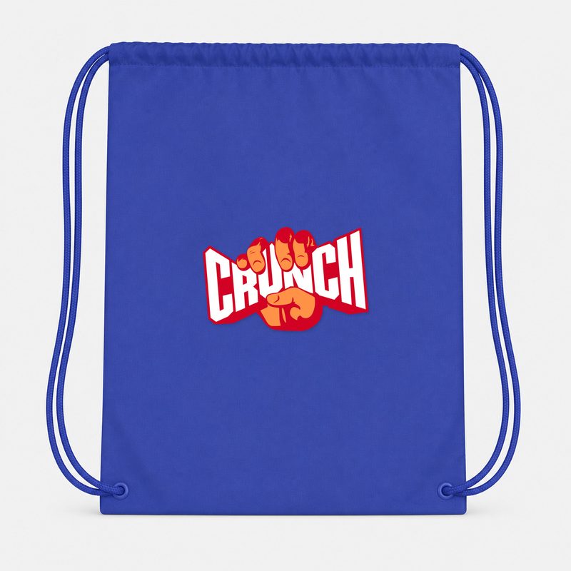 Crunch Fitness Drawstring Bag - Blue