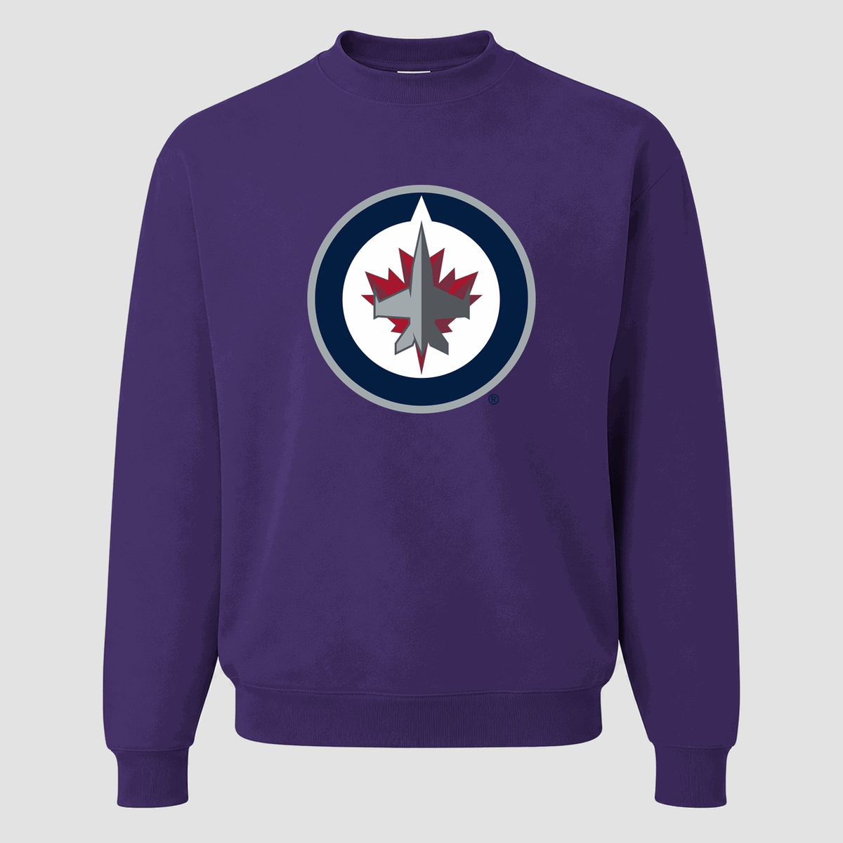 Men's Winnipeg Jets Crewneck Sweatshirt - Purple