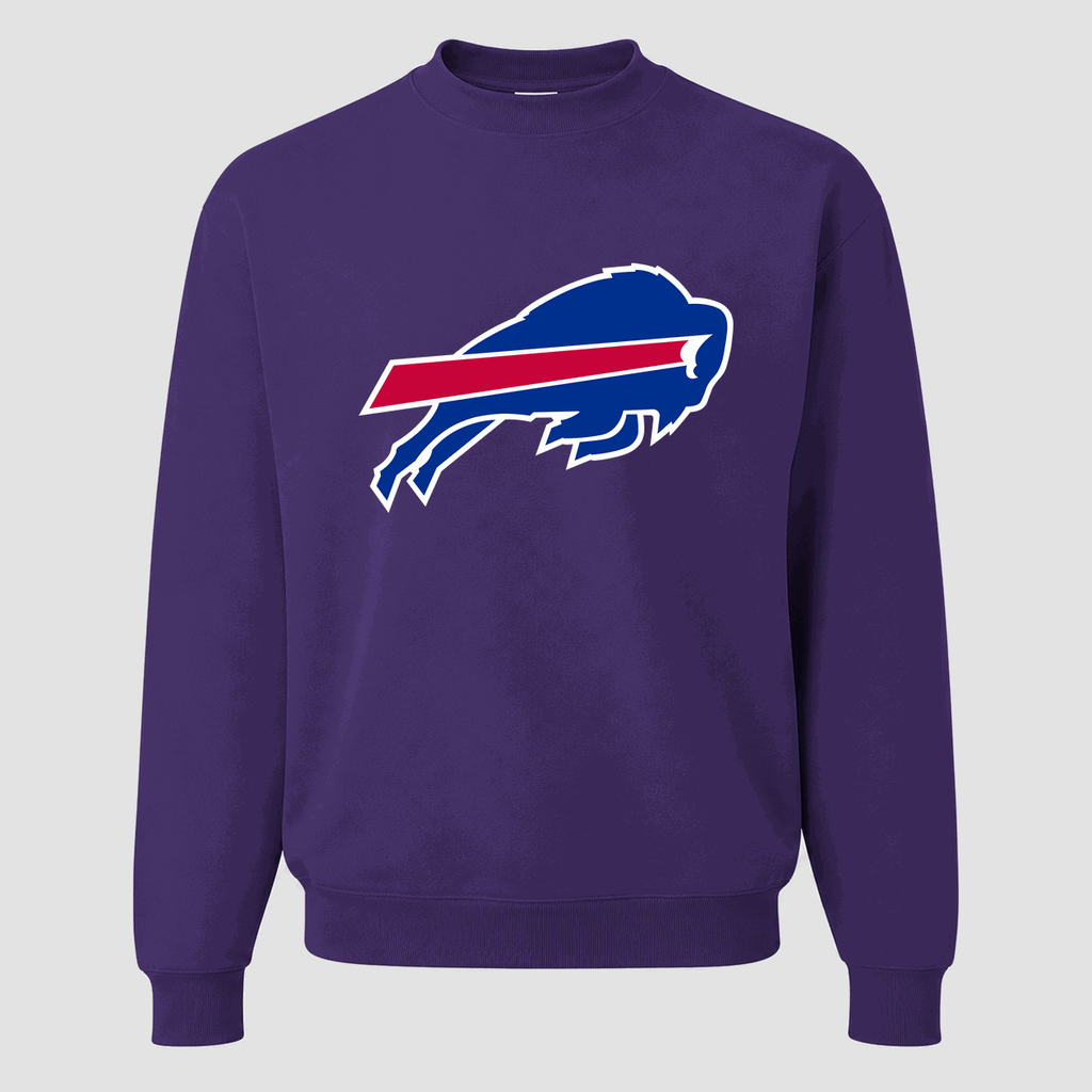 Men's Buffalo Bills Crewneck Sweatshirt - Purple