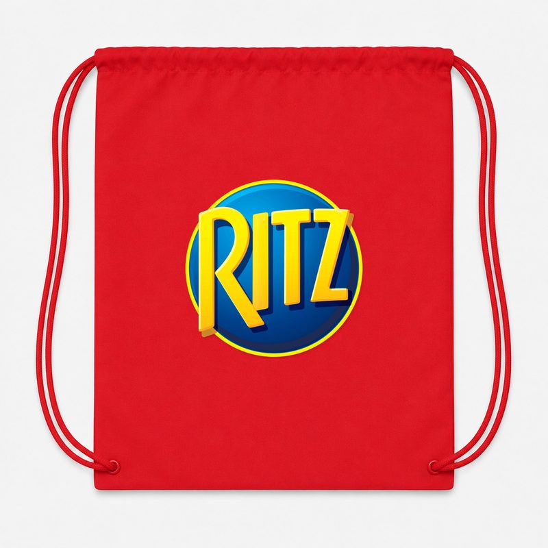 Ritz Mondelez Food Drawstring Bag - Red