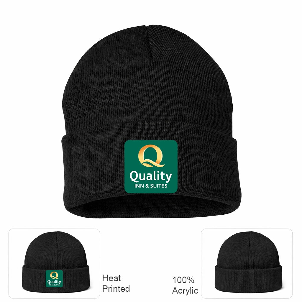 Quality Inn & Suites Beanie Hat - Black