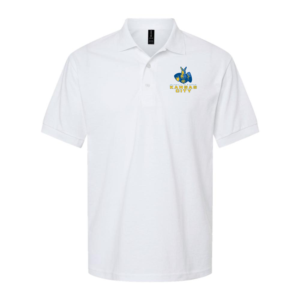 Men's UMKC Kangaroos Dry Blend Polo - White