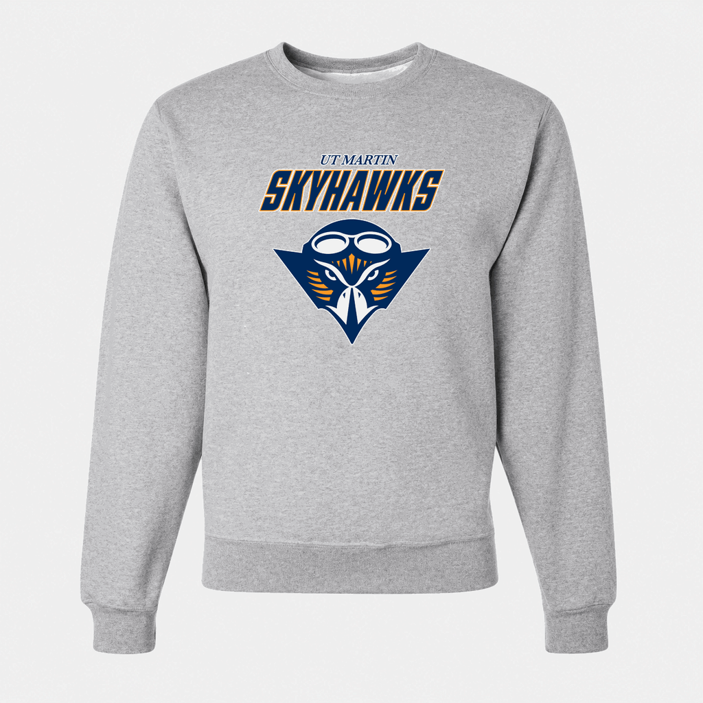 Men's Tennessee Martin Skyhawks Crewneck Sweatshirt - Gray