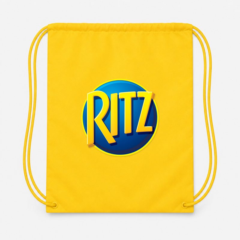 Ritz Mondelez Food Drawstring Bag - Yellow
