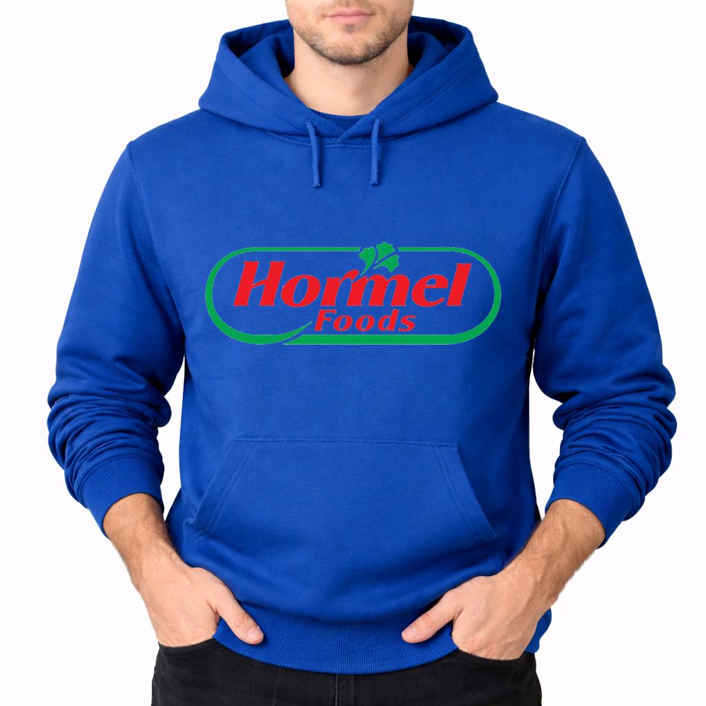 Men's Hormel Food Pullover Hoodie - Blue