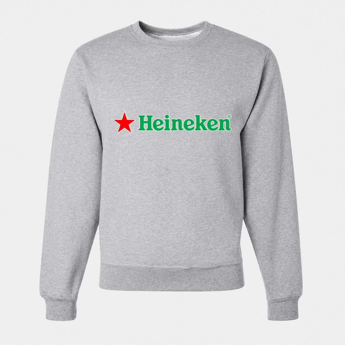 Men's Heineken Crewneck Sweatshirt - Gray