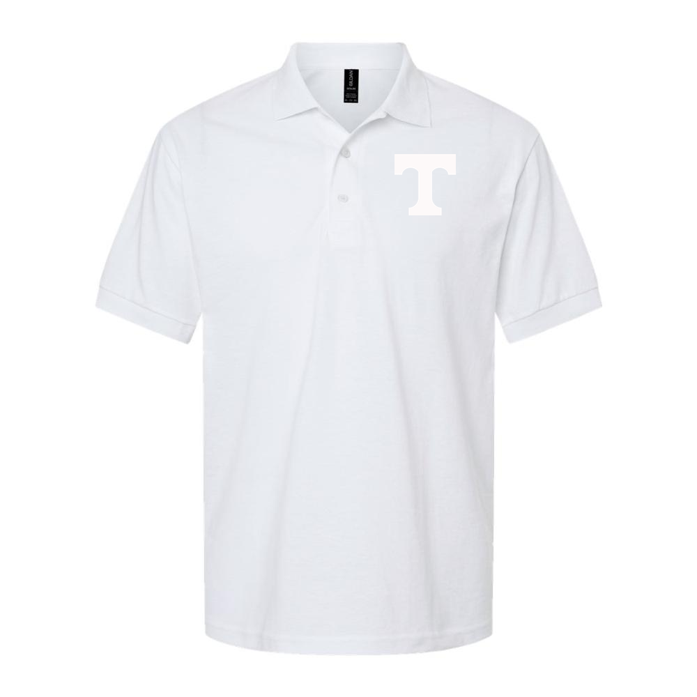 Men's Tennessee Volunteers Alternate Logo 2 Dry Blend Polo - White