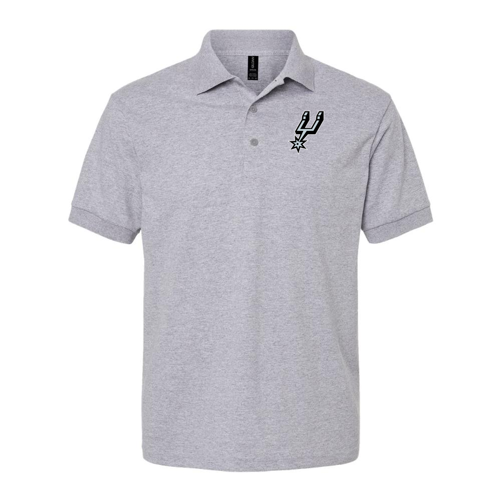 Men's San Antonio Spurs Dry Blend Polo - Gray