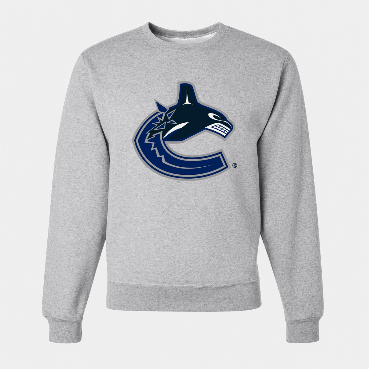 Men's Vancouver Canucks Crewneck Sweatshirt - Gray
