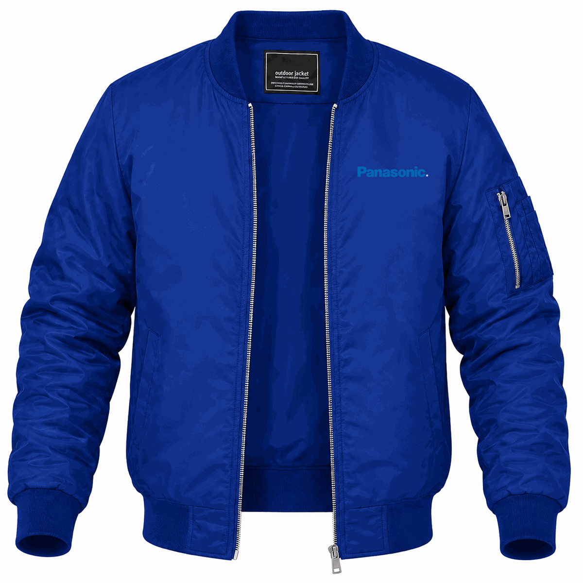 Men's Panasonic Lightweight Bomber Jacket - Blue