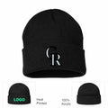 MLB Colorado Rockies Beanie Hat - Black