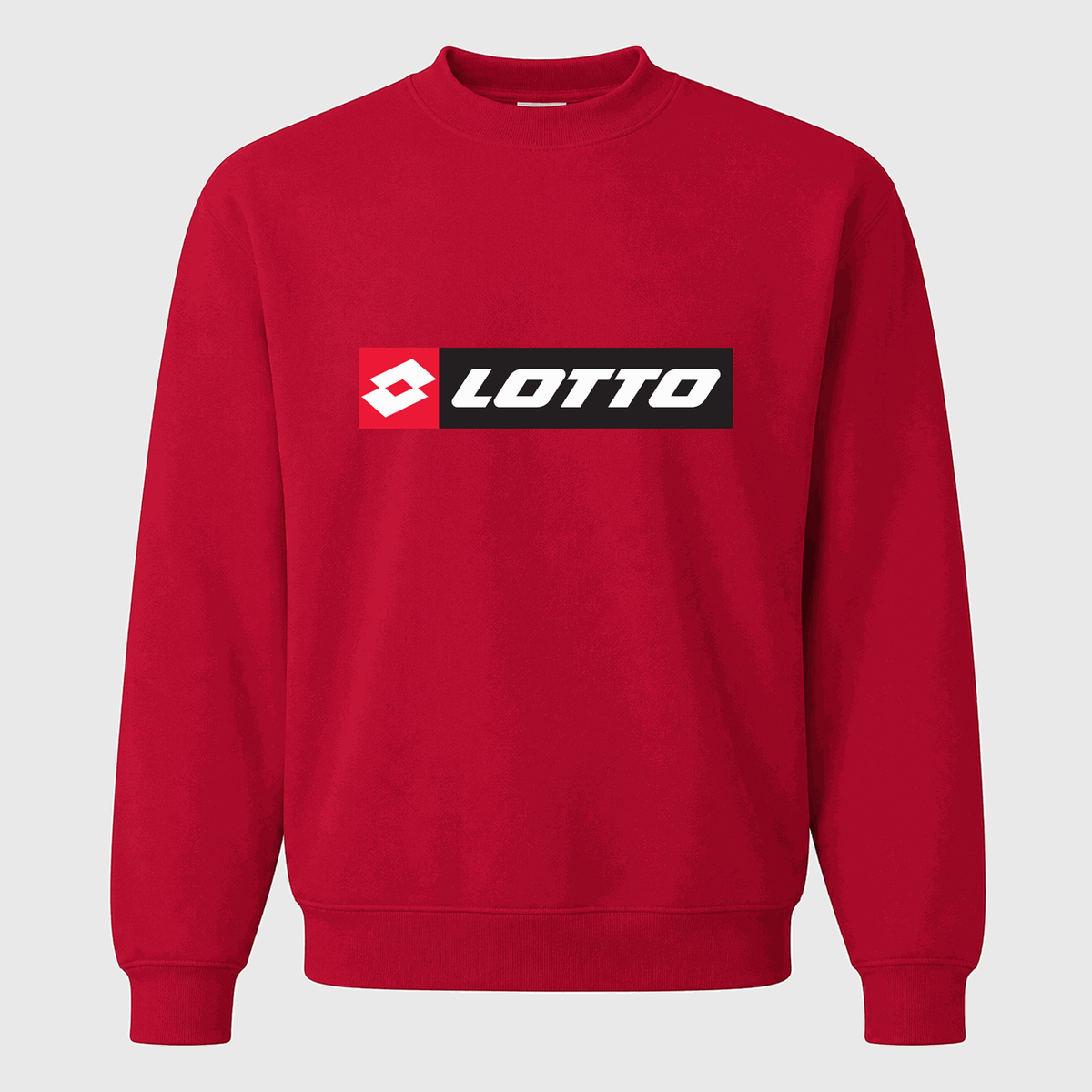 Men's Lotto Crewneck Sweatshirt - Red