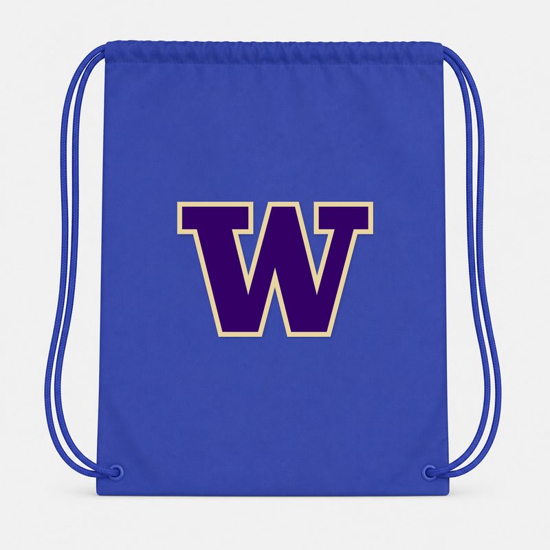 Washington Huskies Drawstring Bag - Blue
