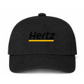 Hertz Logo Black Dad Baseball Cap Hat