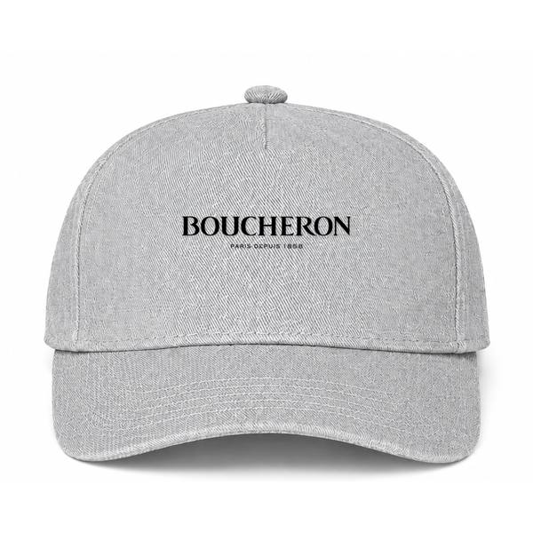 Boucheron Logo Gray Dad Baseball Cap Hat