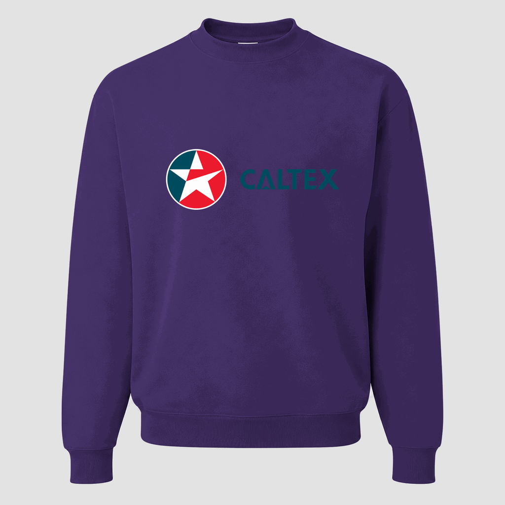 Men's Caltex Crewneck Sweatshirt - Purple