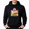 Men's Wendy's Pullover Hoodie - Black