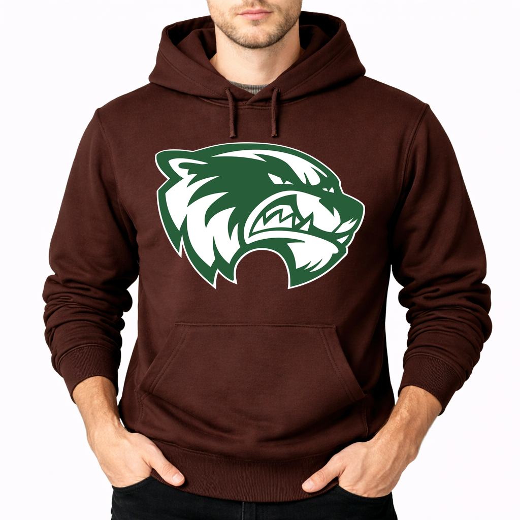 Men's Utah Valley Wolverines Pullover Hoodie - Brown
