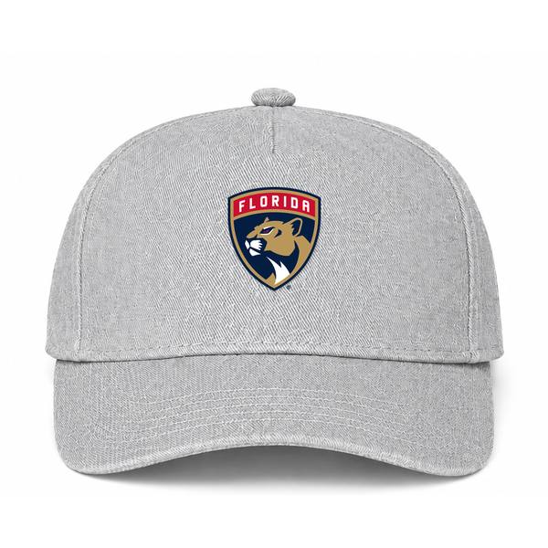 Florida Panthers NHL Logo Gray Dad Baseball Cap Hat
