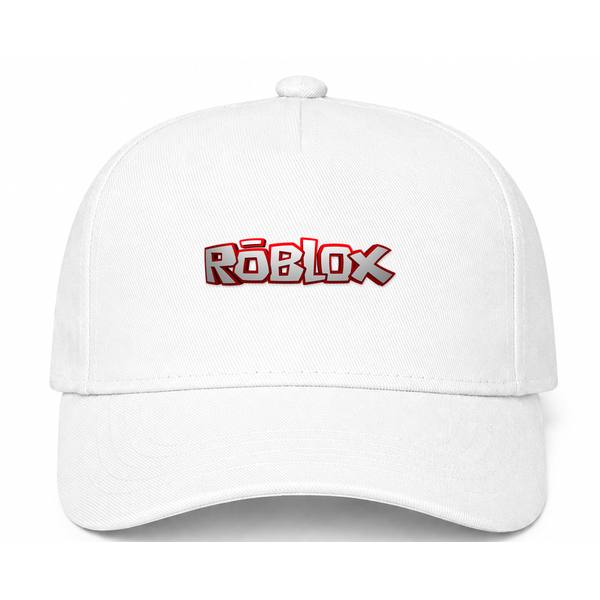 Roblox Logo White Dad Baseball Cap Hat