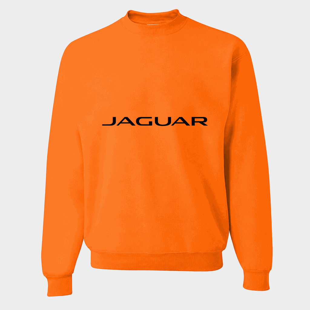Men's Jaguar Racing Crewneck Sweatshirt - Orange