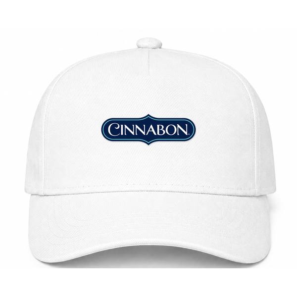 Cinnabon Logo White Dad Baseball Cap Hat