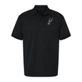 Men's San Antonio Spurs Dry Blend Polo - Black