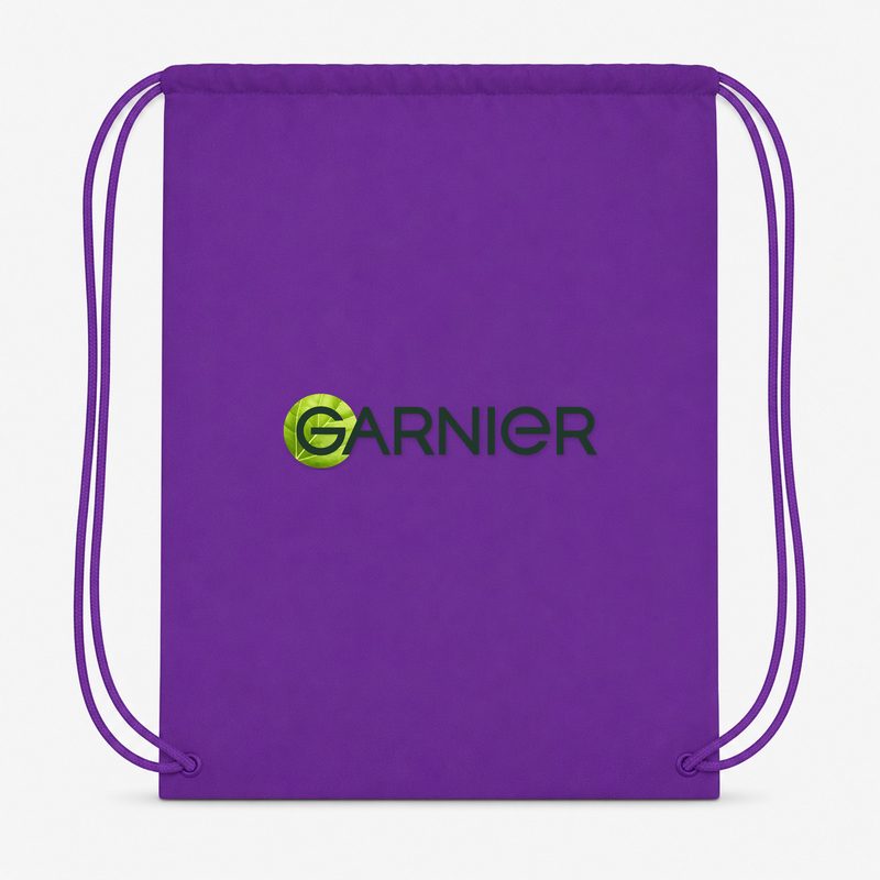 Garnier Drawstring Bag - Purple