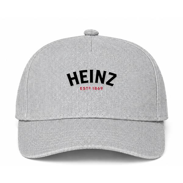Heinz Logo Gray Dad Baseball Cap Hat