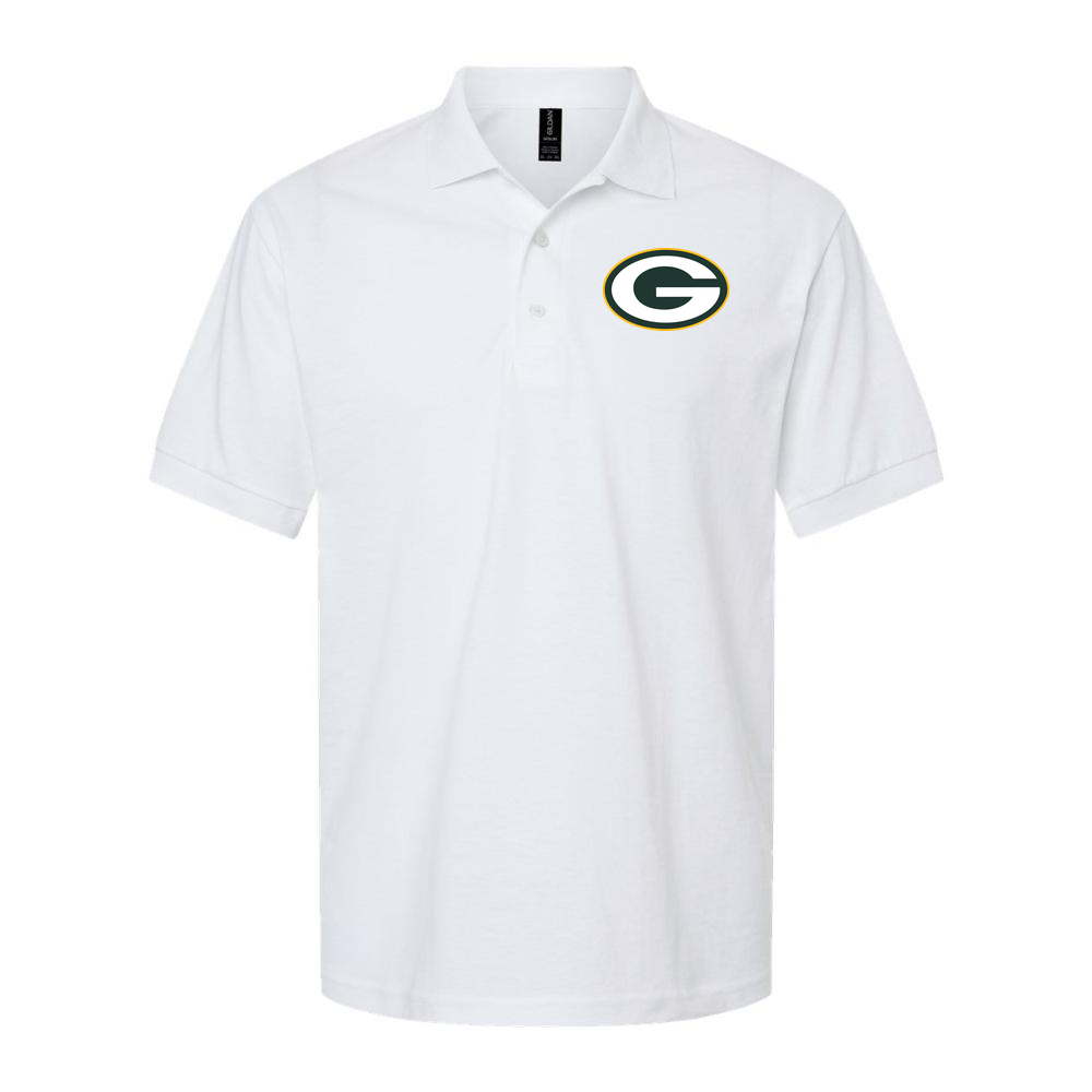 Men's Green Bay Packers Dry Blend Polo - White