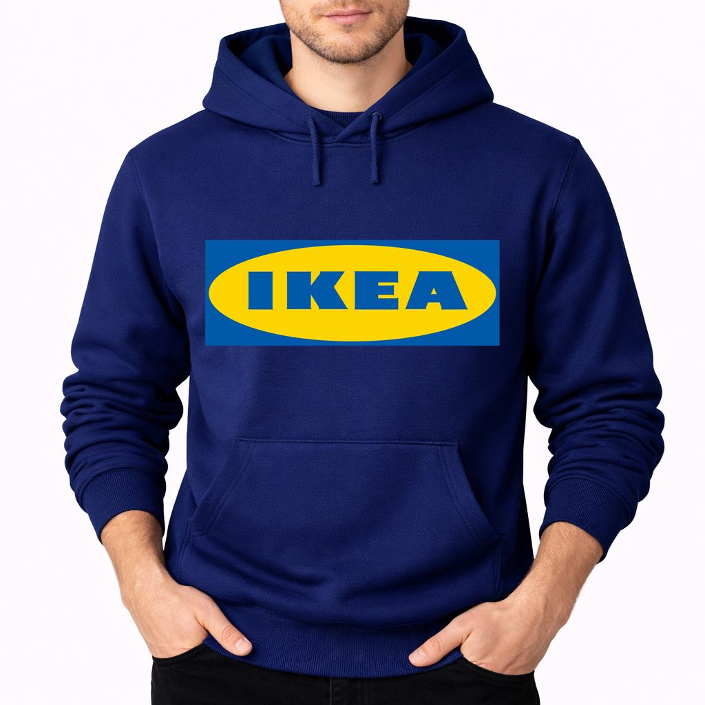 Men's Ikea Pullover Hoodie - Navy